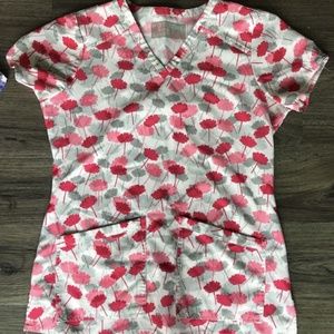 Med Couture small women's scrub top